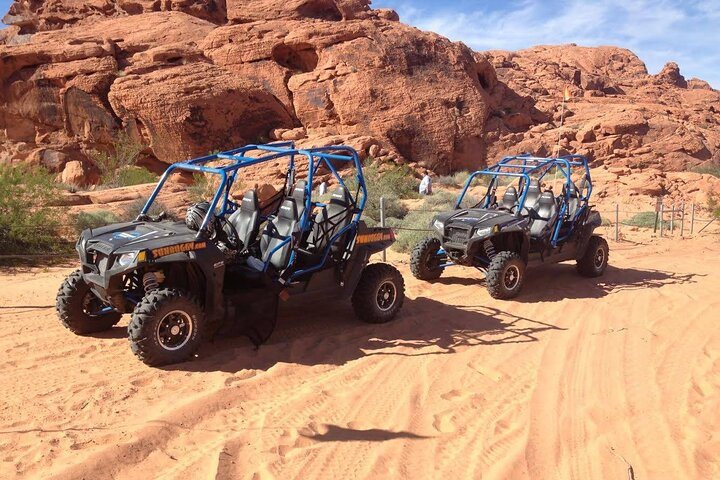 Options for Two or Four Seat Polaris RZR UTVs Rentals 